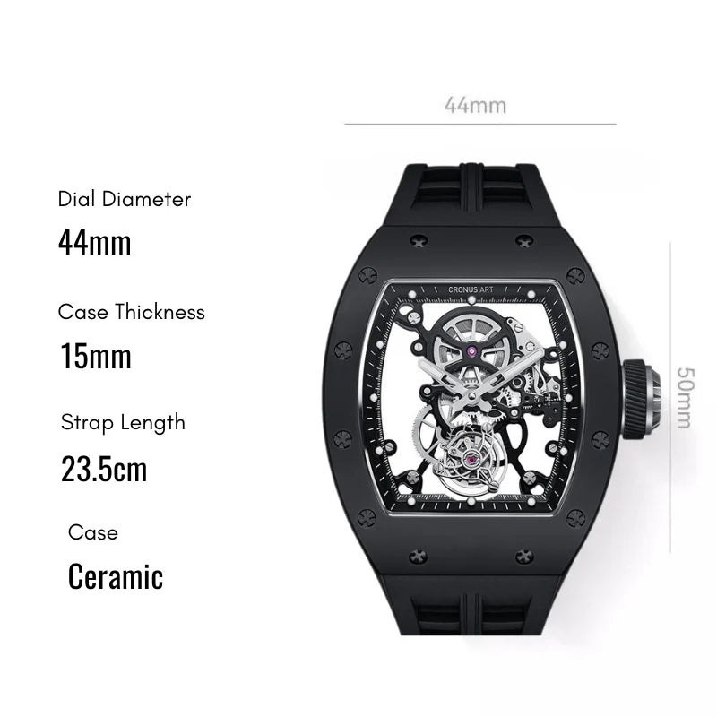 CRONUSART|CM007-013 Tourbillon Ceramic