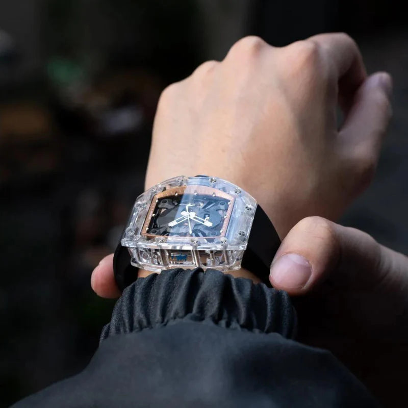 CRONUSART | CM08-019 Skeleton sapphire
