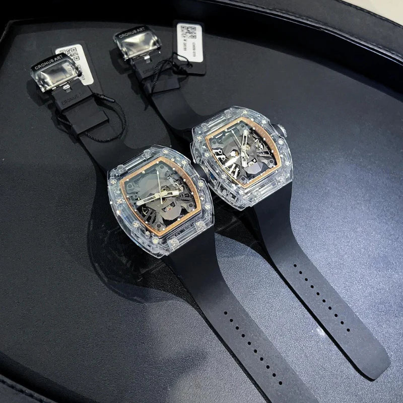 CRONUSART | CM08-019 Skeleton sapphire