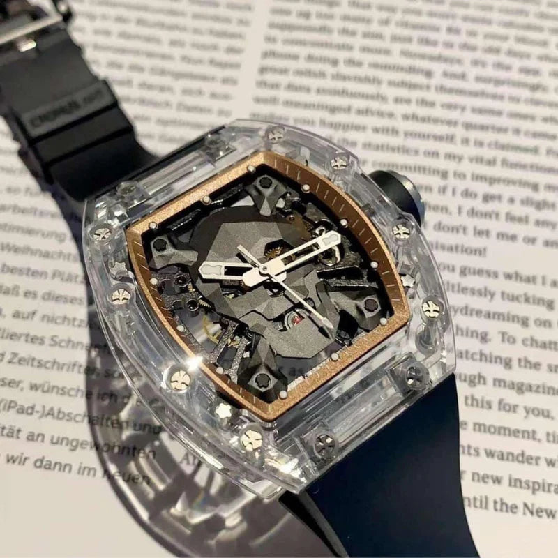 CRONUSART | CM08-019 Skeleton sapphire