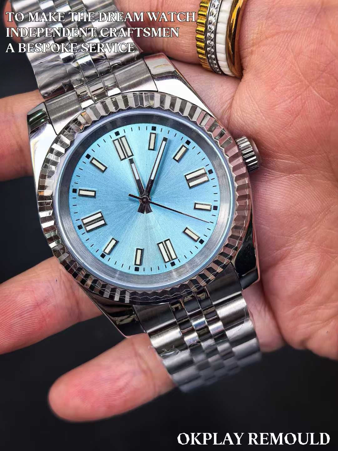 Silver ice blue
