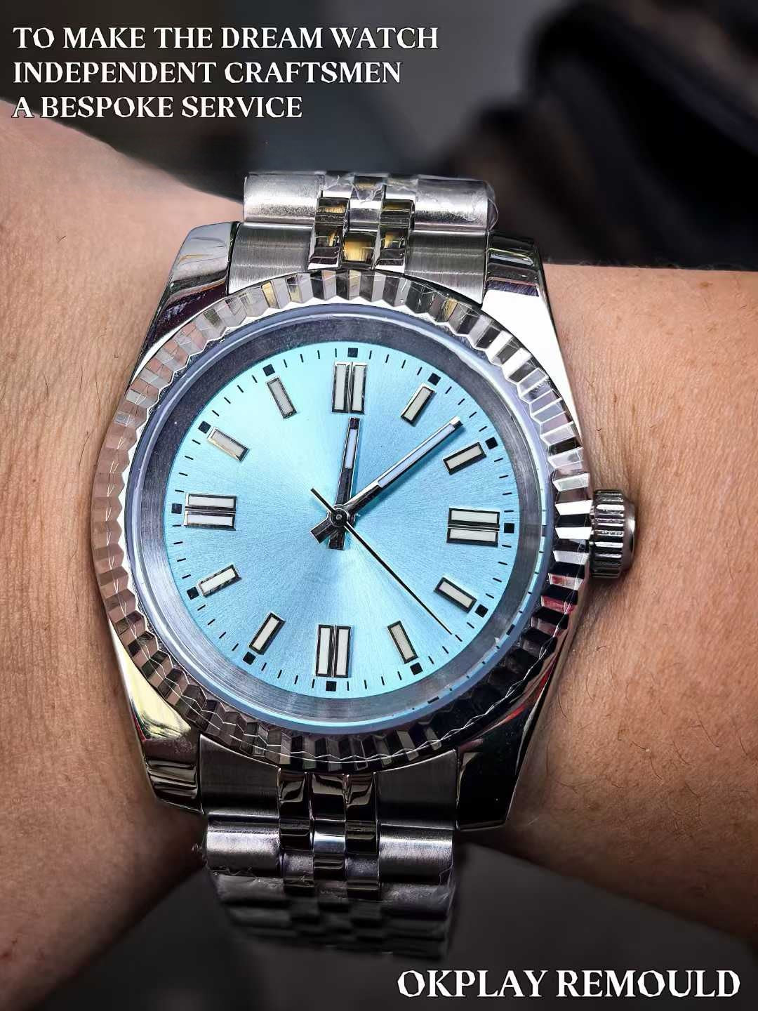 Silver ice blue