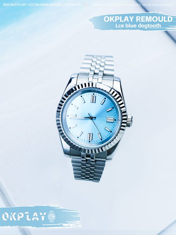 Silver ice blue