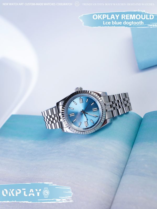 Silver ice blue