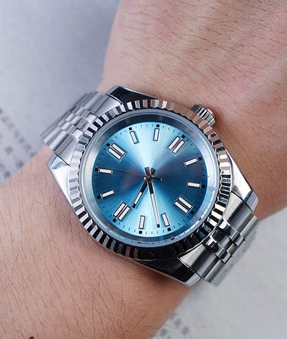 Silver ice blue