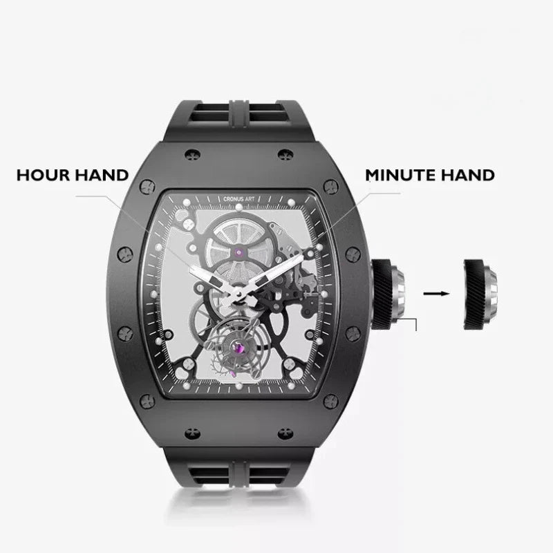 CRONUSART｜CM007-013 Tourbillon Ceramic