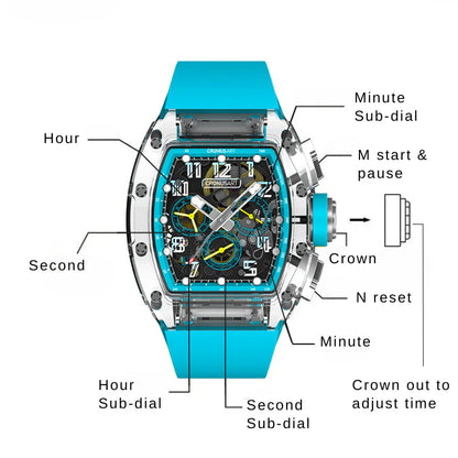CRONUSART｜CM08H Sapphire Limited Edition