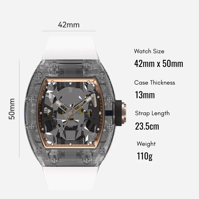 CRONUSART | C32 Skeleton sapphire