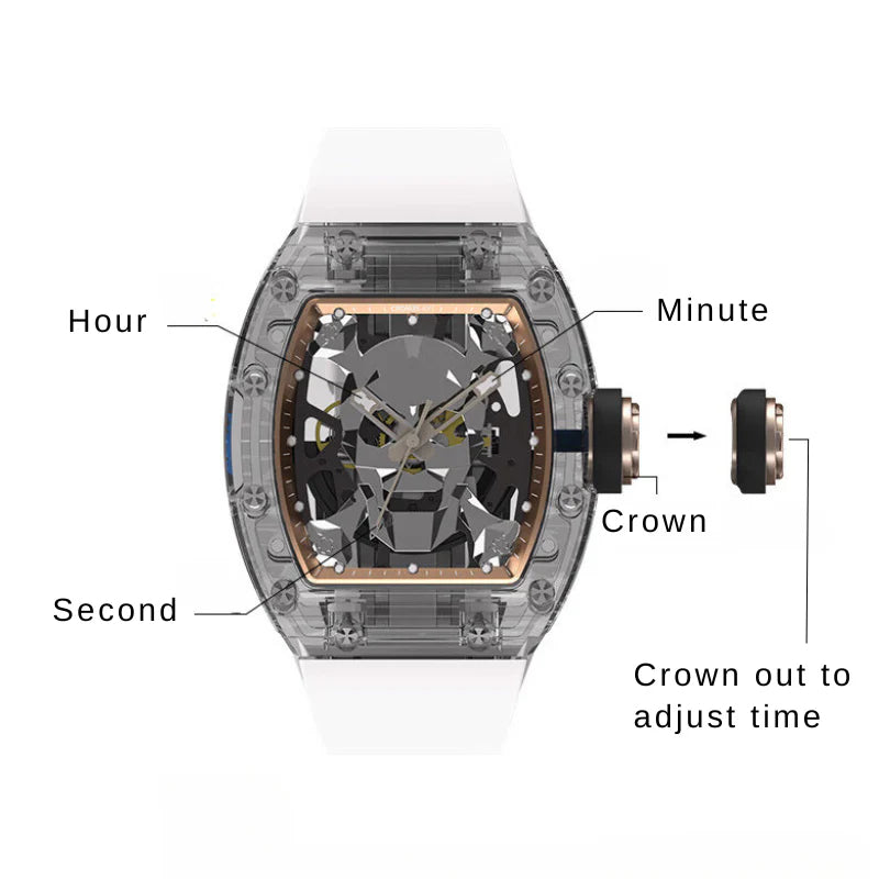 CRONUSART | C32 Skeleton sapphire
