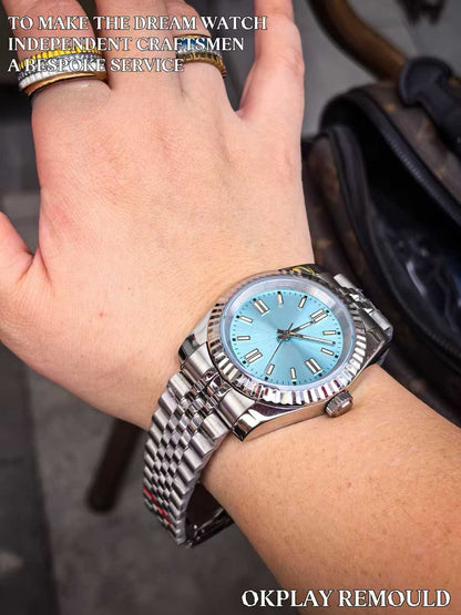 Silver ice blue