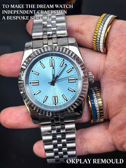 Silver ice blue