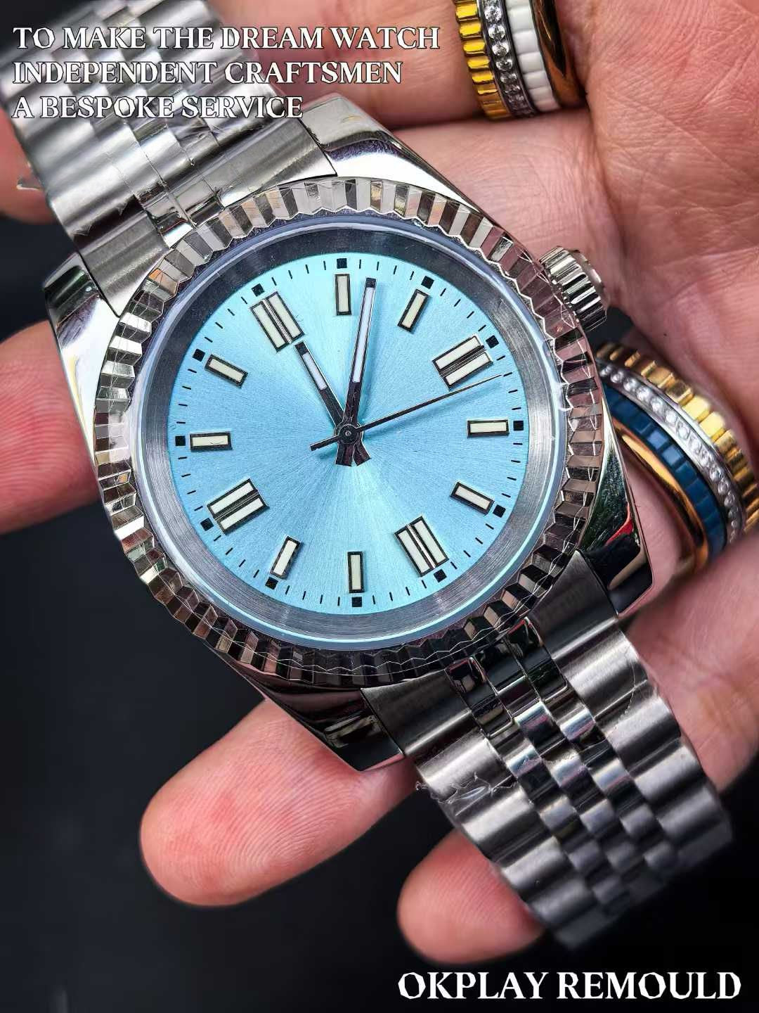 Silver ice blue