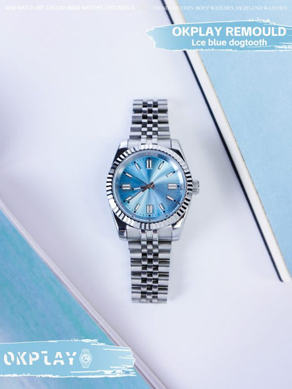 Silver ice blue