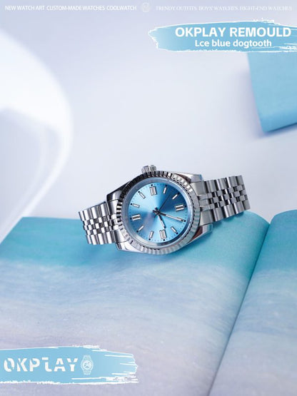 Silver ice blue